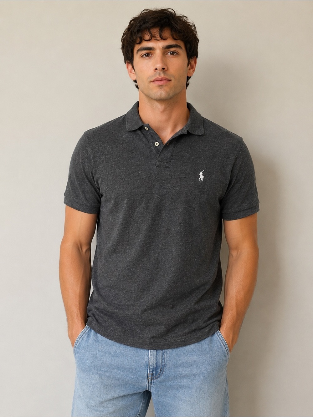 Polo by Ralph Lauren Charcoal Heather Polo